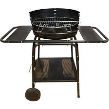 Verrijdbare Barbecue / grill met 2 zijtafels  HM0040