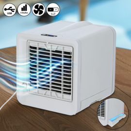 Mini Aircooler - Luchtkoeler - Ventilator - USB Ventilator - 17x18x17cm  HF1100