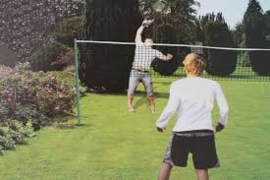 Badminton Set voor 4 personen  incl . net  HC1000