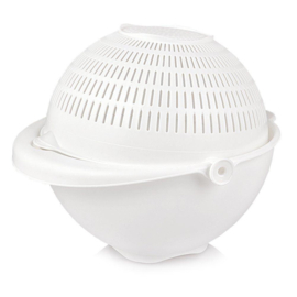 Vergiet met Draaibare Kom - 25 cm - Keukenvergiet - Slakom  DD1080