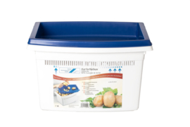 Aardappelschilbox - Fruitkist - met deksel - voor 5 kg aardappelen - kunststof  EE1050