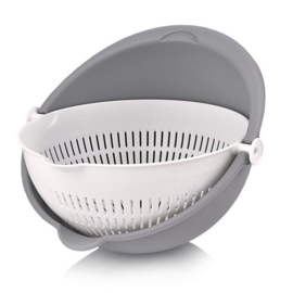 Vergiet met Draaibare Kom - 25 cm - Keukenvergiet - Slakom  DD1080