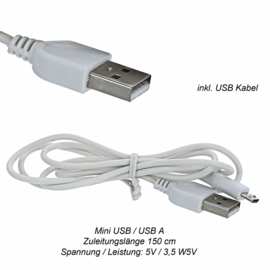 Mini Aircooler - Luchtkoeler - Ventilator - USB Ventilator - 17x18x17cm  HF1100