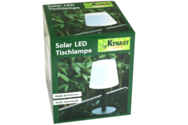 Solar LED Tuin Tafellamp - warm wit licht - voor buiten - 15 x 31cm op zonne energie  EE5150