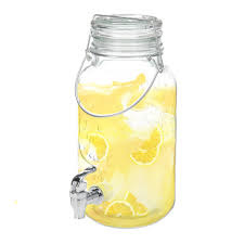 Drankdispenser van glas 4 Liter  EE1500