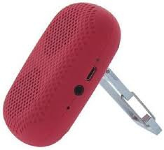 Bleutooth Speaker met clip Red  EE7510