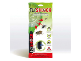 Set van 2 stuks - Elektrische Vliegenmepper - oplaadbaar - met stekker - Flyshock - DD2410a