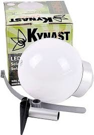 LED tuinverlichting op zonne-energie - Witte solar led bol 15cm  EE5100