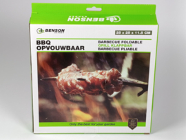 Opvouwbare barbecue 25 x 25 x 11,5 cm  DD1800