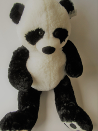 Pandabeer pluche XXL 100cm met kraalogen SP1275