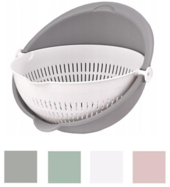 Vergiet met Draaibare Kom - 25 cm - Keukenvergiet - Slakom  DD1080