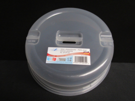 Magnetrondeksel - Afdekschaal XL 29 x 8,5cm Transparant  CC1000