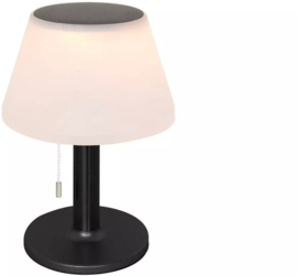 Tafellamp op zonne-energie-Warm Licht-Dimmer-Zwarte voet  HB5110