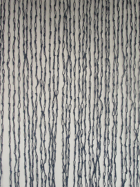 Vliegengordijn - Deurgordijn - Papier - 90 x 220 cm - Blauw DD2600B