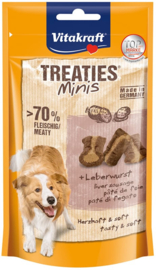 Treaties Minis met leverworst