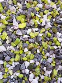 Aquarium grind split mix groen ± 1kg