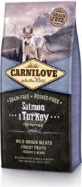 Carnilove Puppy Salmon & Turkey 12kg