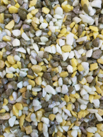 Aquarium grind glitter gravel mix groen ± 1kg