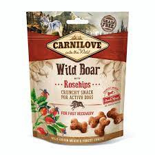 Crunchy Snack Wild Boar with Rosehips 200gr