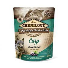 Carnilove Pouch Carp with Black Carrot 300 gram