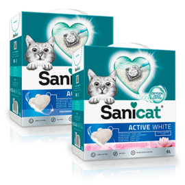Sanicat Active white fragrance free 6L