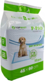 Topmast puppy pads 45x60 50st