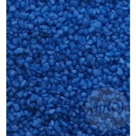 Aquarium grind Neon quartz blauw ± 1kg