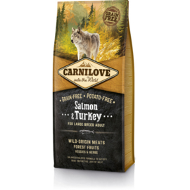 Carnilove large breed Salmon & Turkey 12kg