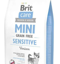 Brit Care mini sensitive venison 400 gram