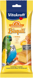 Bisquiti met honing: vogelsnack