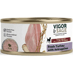 Vigor & Sage pate fresh turkey with astragalus 185gr