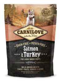 Carnilove large breed puppy Salmon & turkey 1,5kg