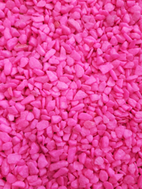 Aquarium grind neon quartz roze ± 1kg