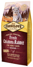 Carnilove adult fresh chicken & rabbit 400gr
