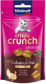 Crispy Crunch met kalkoen en chiazaden