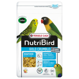 gold crumble parkieten en kleine papegaaien 1kg