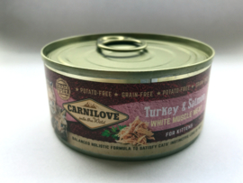 Carnilove Blik Kitten Turkey & Salmon 100gr