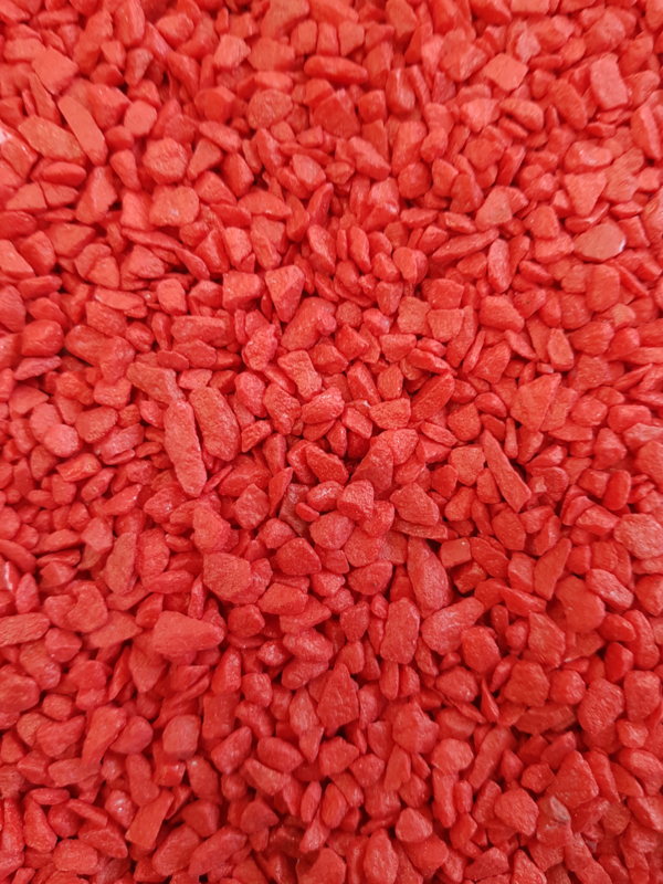 Slink helpen Of later Aquarium grind gravel rood ± 1kg | Bodembedekking en grind |  Dierenspeciaalzaak Davelaar