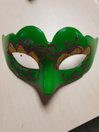 oog masker groen groot
