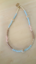 ketting pastel kleuren