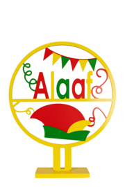 Houten decobord Alaaf 40 cm