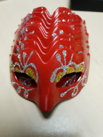 Mini masker rood