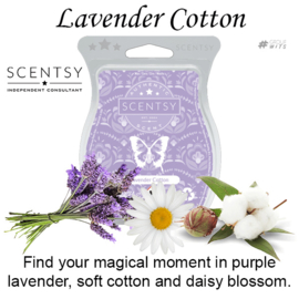 Wax tabletten geur Lavander cotton