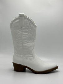 Cowboy boots white 301-A32P