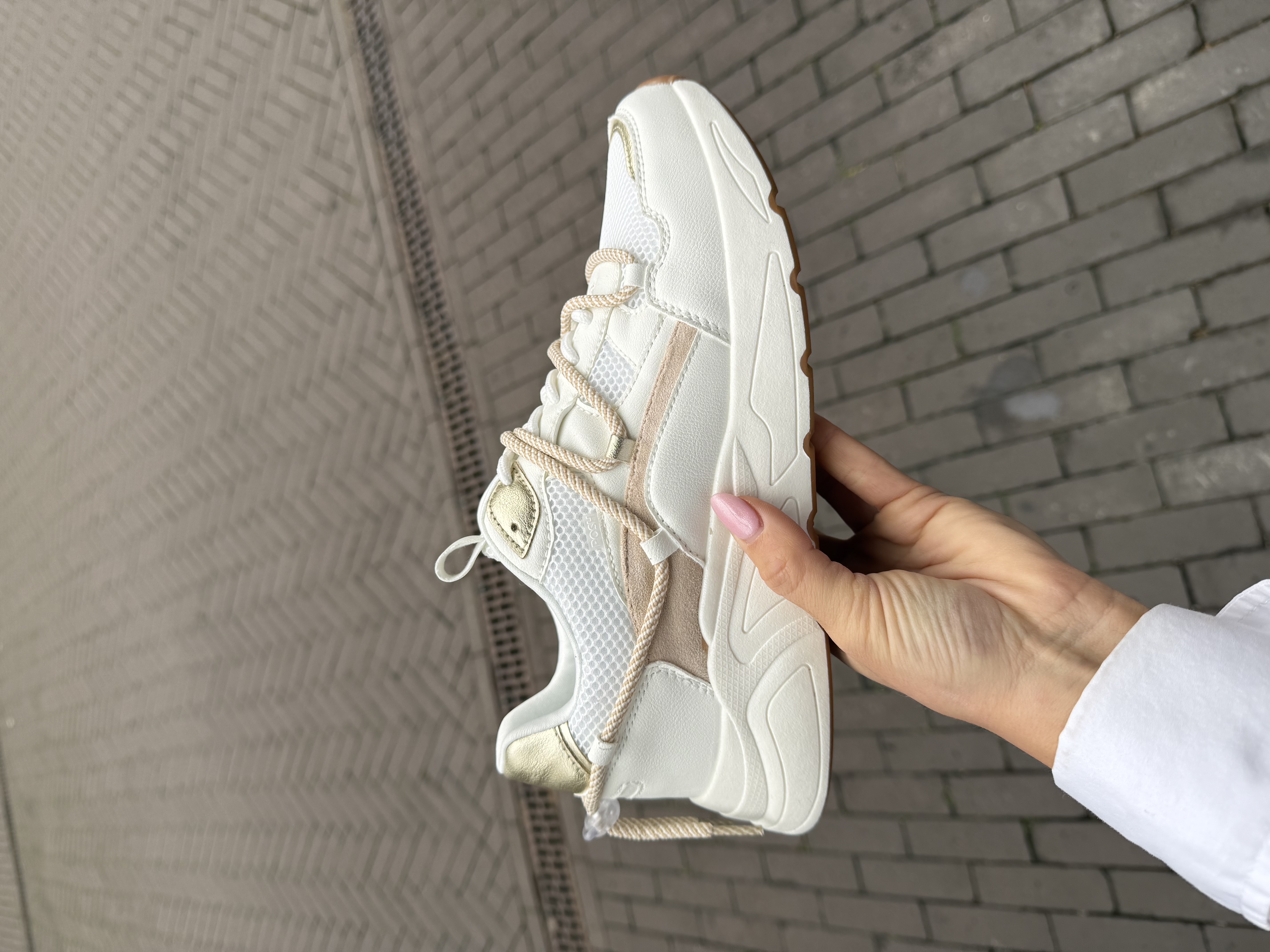 Posh sneaker white