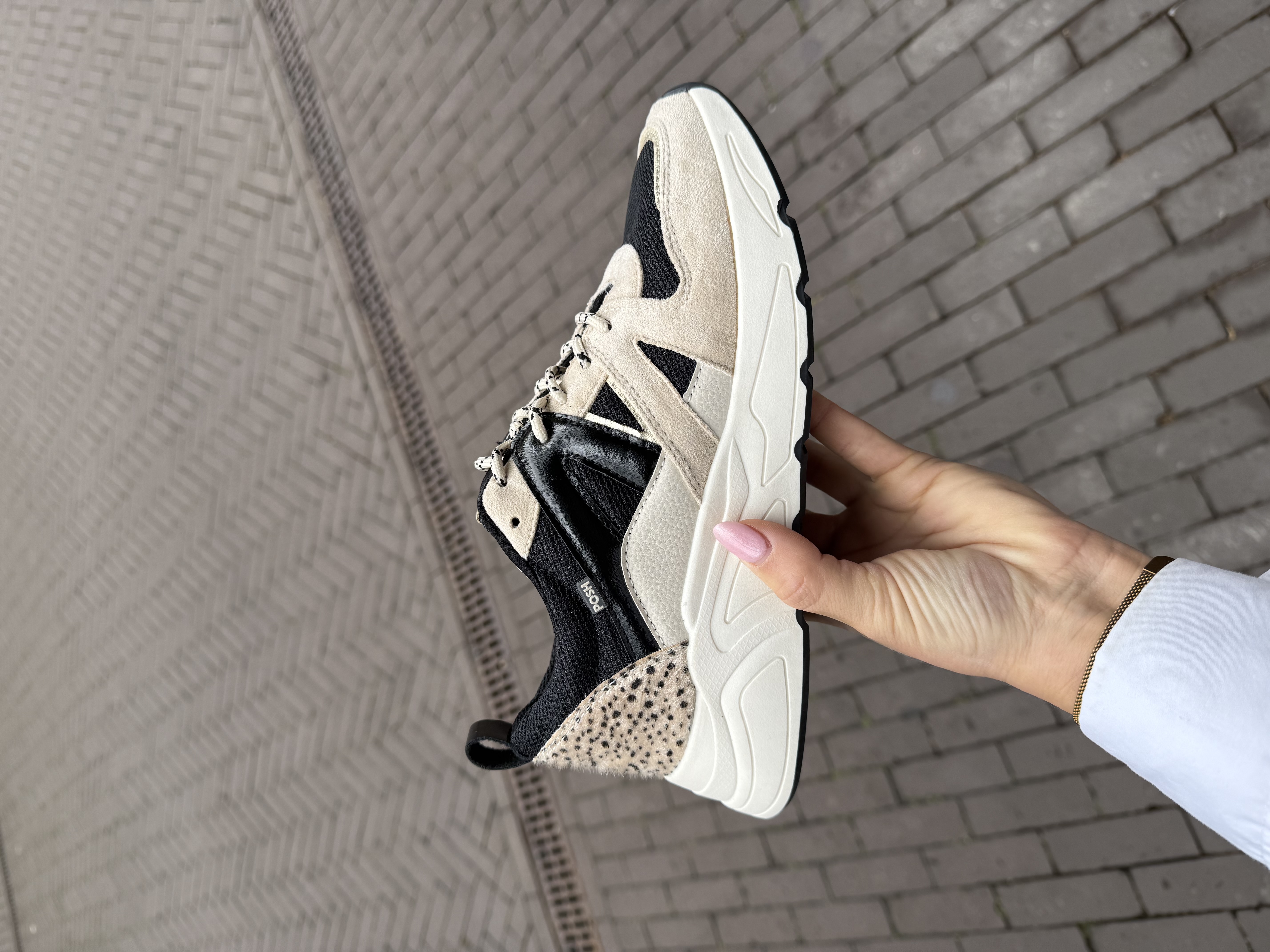 Posh sneaker black