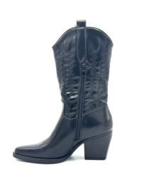 Cowboy boots black DE1152P