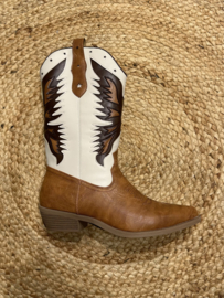 Cowboy boots camel beige 670