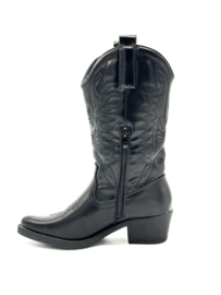 Cowboy boots black 301-A32P