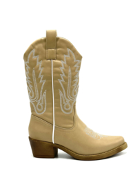 Cowboy boots khaki